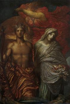 George Frederick Watts : Time Death and Judgement